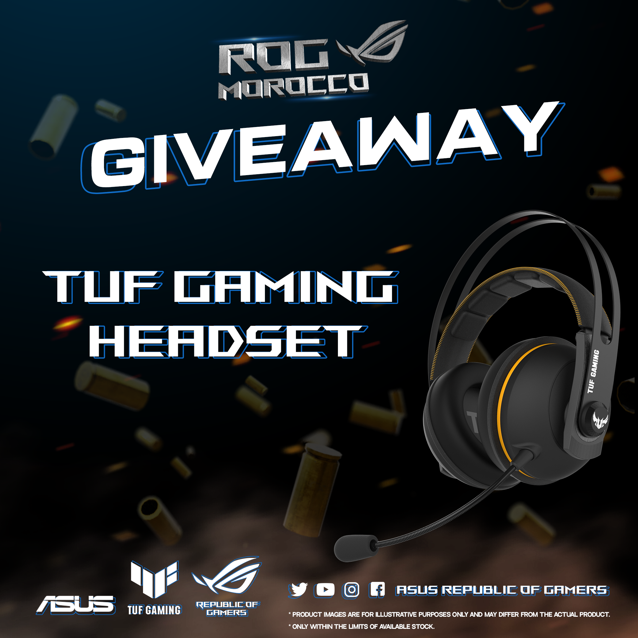 TUF GAMING HEADSET GIVEAWAY